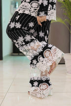 Espresso Bloom Khadi Cotton Co-ord Set