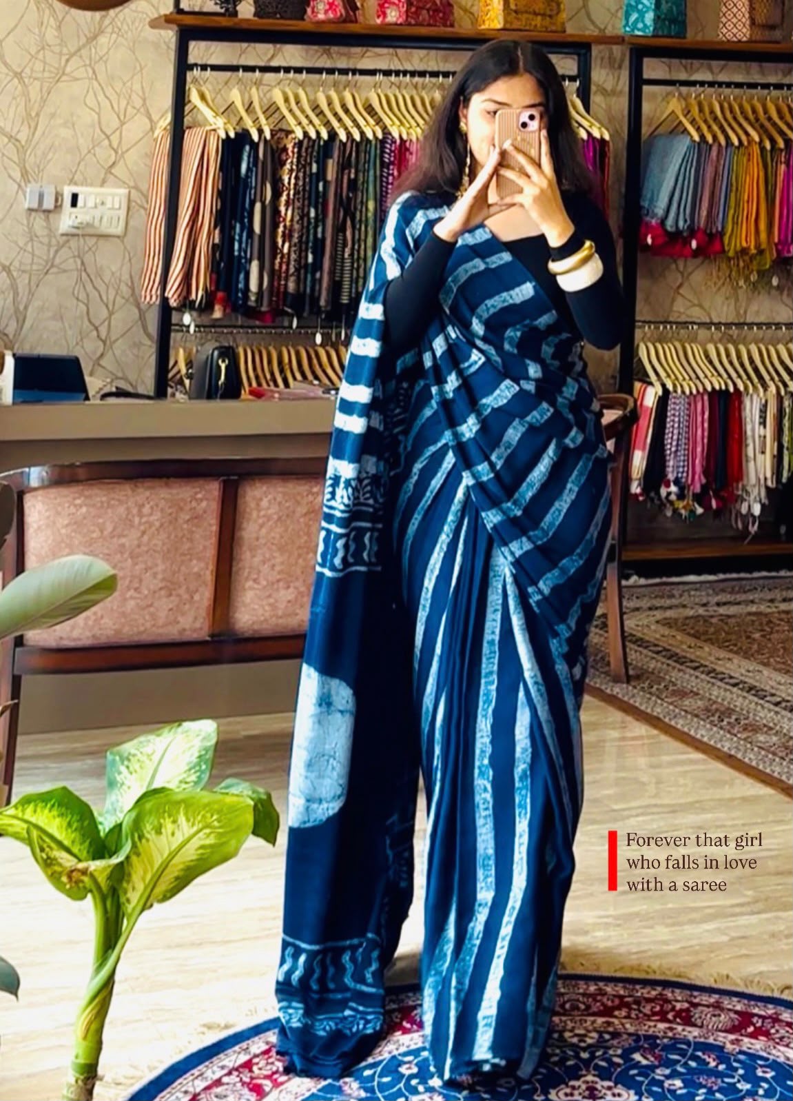 Neel Aabroo Modal Silk Saree