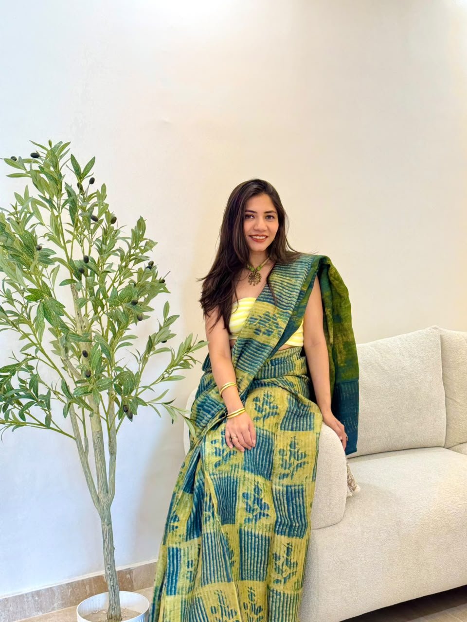 Saanjh Modal Silk Saree
